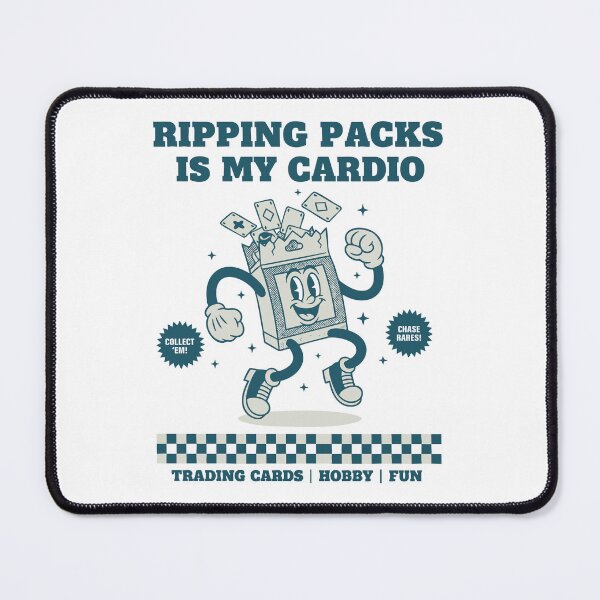Item preview, Ripping Packs Is My Cardio Trading Card Collector designed and sold by LuminOrb.