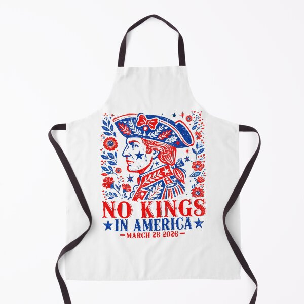 Item preview, No Kings in America march 28 2026 designed and sold by MackenzieBin.