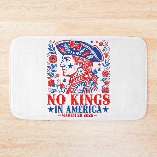 Item preview, No Kings in America march 28 2026 designed and sold by MackenzieBin.