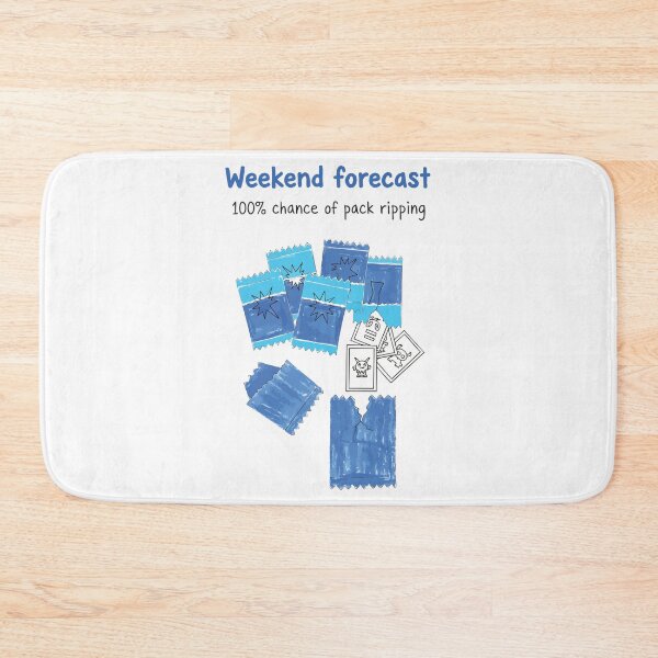 Item preview, Weekend Forecast 100 Chance Of Pack Ripping designed and sold by LuminOrb.