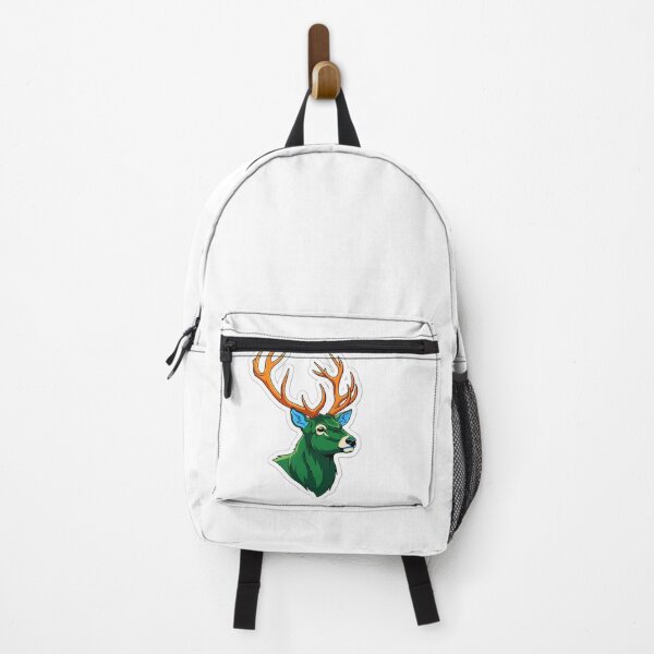 Item preview, Vibrant Green Deer Forest King Sticker designed and sold by ArtdesignsA.