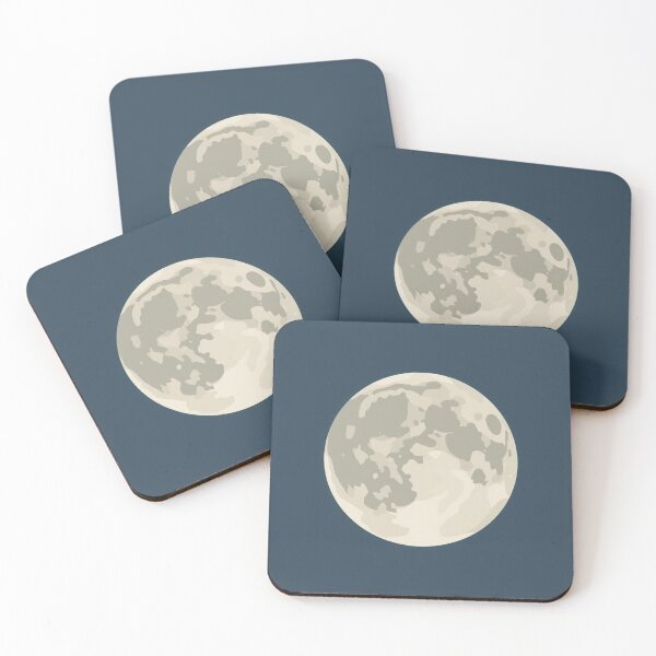 Item preview, Glowing Full Moon Night Sky Photography Art designed and sold by storyofdavid.