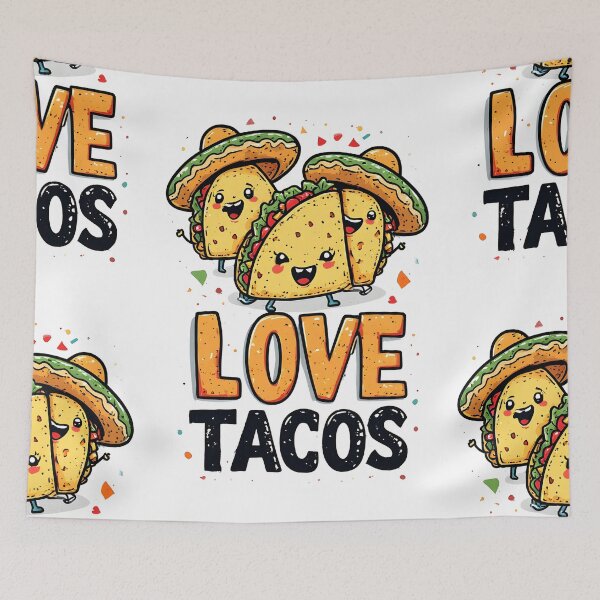Item preview, Love Tacos in Sombreros designed and sold by owi-art.