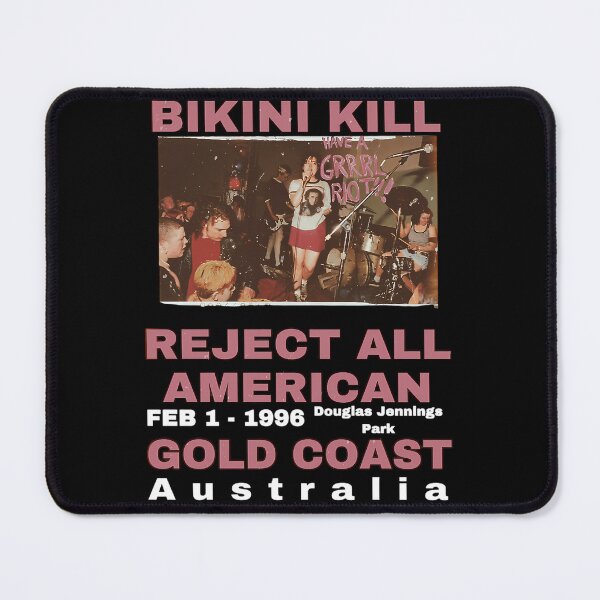 Item preview, Bikini Kill Reject All American Gold Coast Australia designed and sold by GersonDantas.