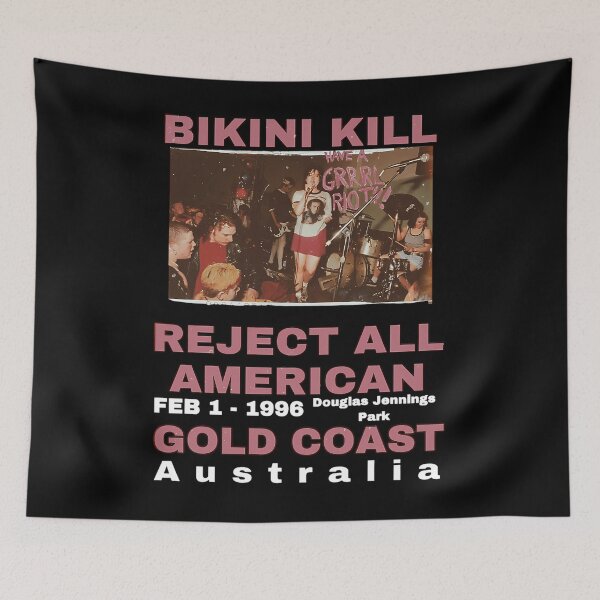Item preview, Bikini Kill Reject All American Gold Coast Australia  designed and sold by GersonDantas.