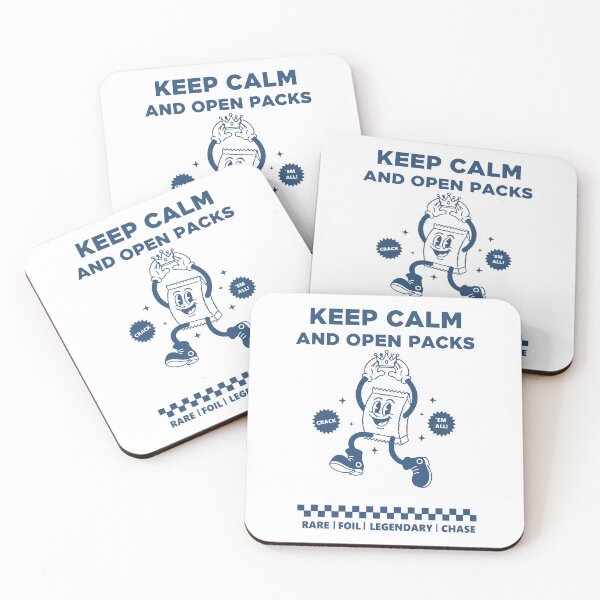 Item preview, Keep Calm And Open Packs Rare Foil Legendary Chase designed and sold by LuminOrb.