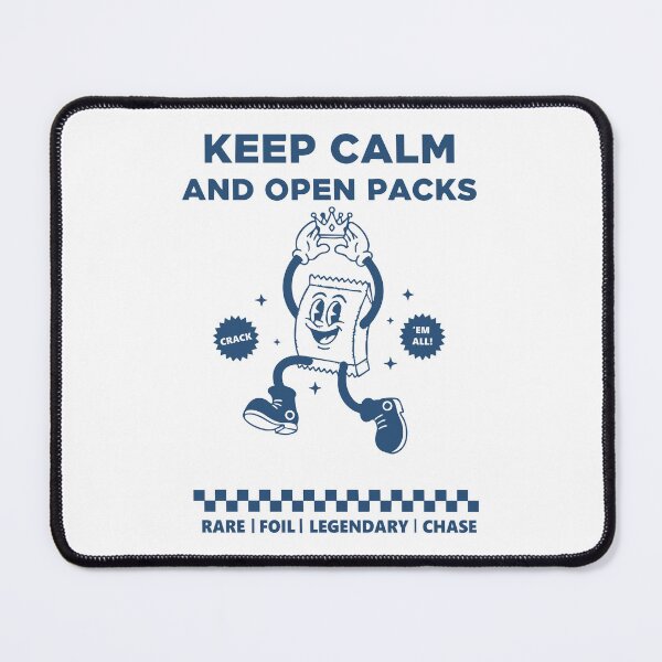 Item preview, Keep Calm And Open Packs Rare Foil Legendary Chase designed and sold by LuminOrb.