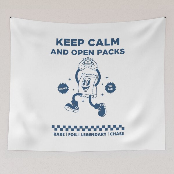 Item preview, Keep Calm And Open Packs Rare Foil Legendary Chase designed and sold by LuminOrb.