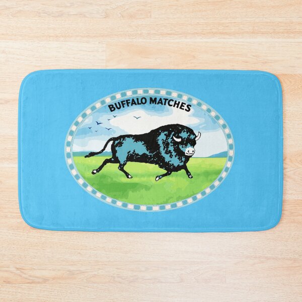 Item preview, Buffalo Matches - Vintage Safety Matchbox Inspired designed and sold by Corinne Alexa Jackson.