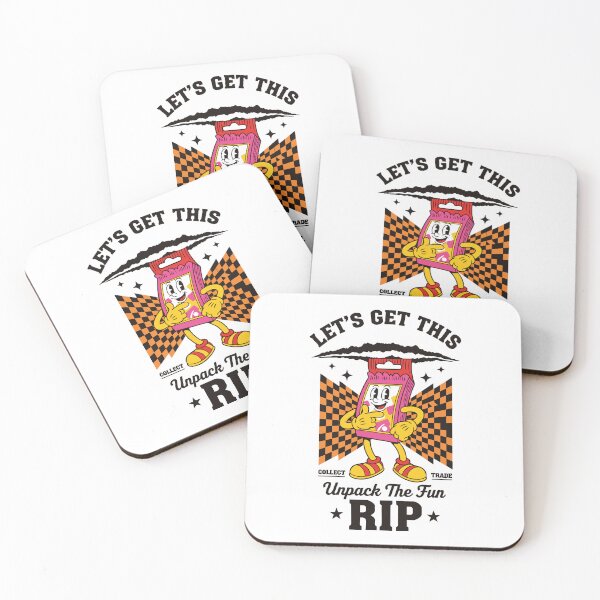 Item preview, Lets Get This Unpack The Fun Rip Trading Card designed and sold by LuminOrb.