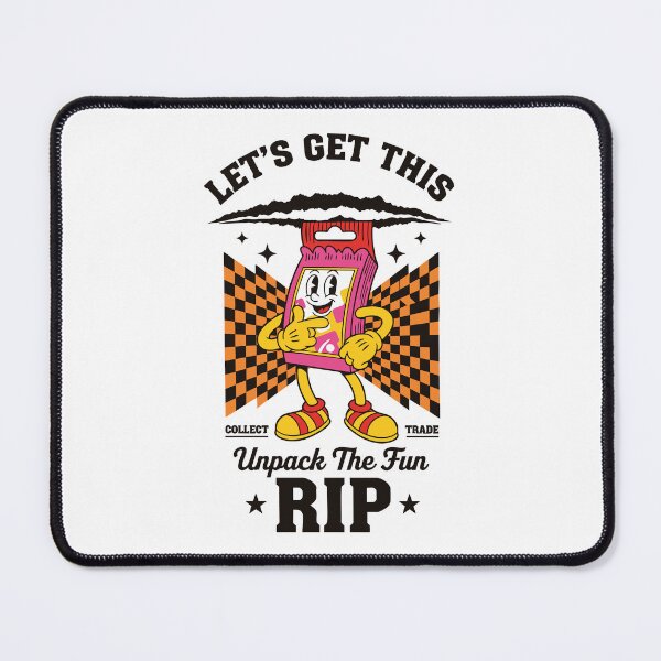 Item preview, Lets Get This Unpack The Fun Rip Trading Card designed and sold by LuminOrb.