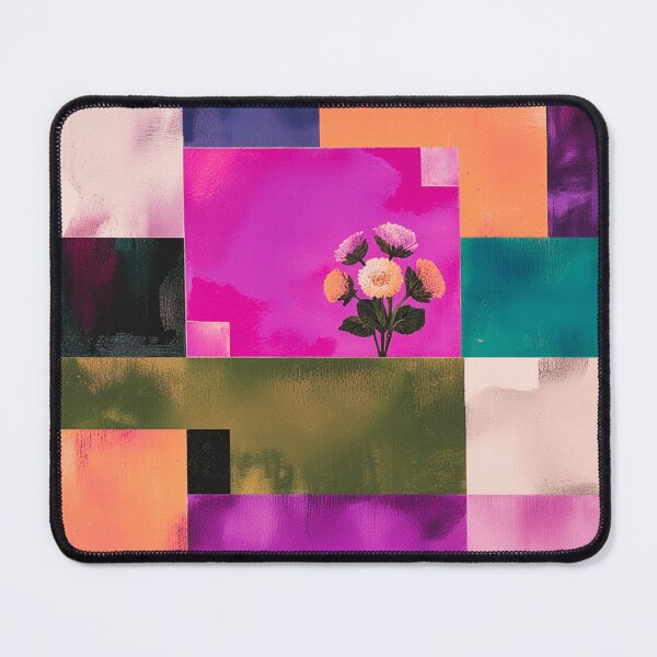 Item preview, Color Block Floral designed and sold by joycrysstudio.