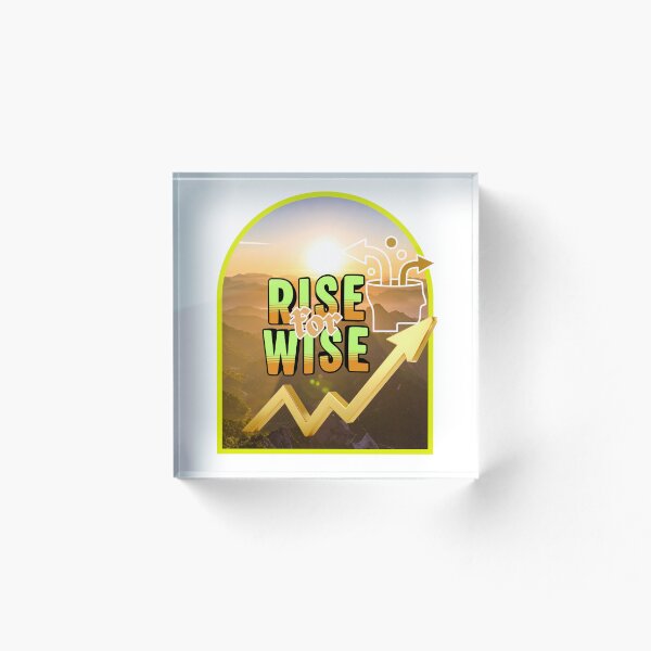 Item preview, Rise for wise - Inspirational design for Tees, Mugs, Sticker etc., designed and sold by shoppersgallery.