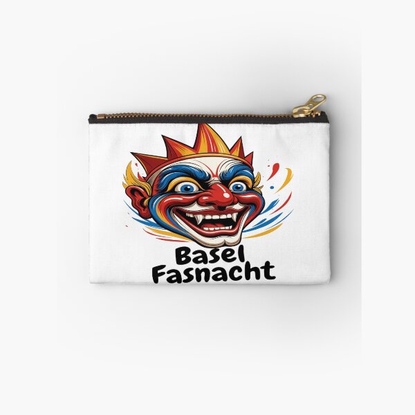Item preview, Basel Fasnacht Mask T-Shirt | Swiss Carnival Jester Face | Basel Switzerland Fasching Design | Colorful Fasnacht Festival Tee designed and sold by Sushikidsntod.