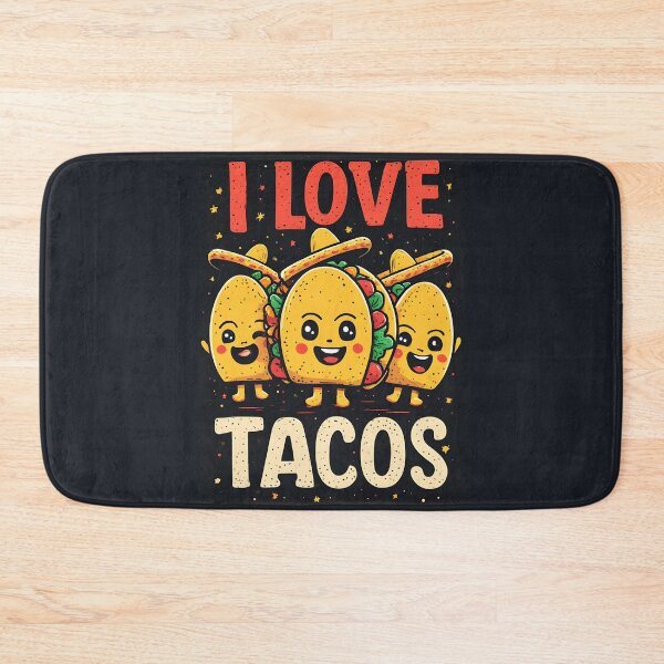 Item preview, I Love Tacos in Sombreros designed and sold by owi-art.
