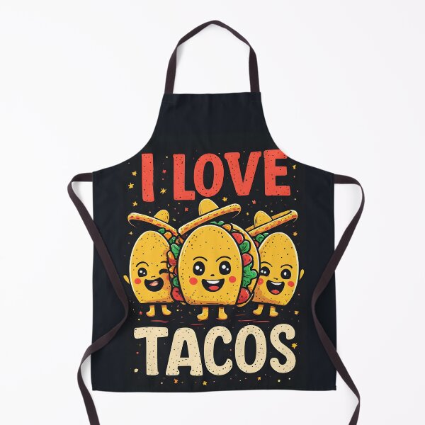 Item preview, I Love Tacos in Sombreros designed and sold by owi-art.