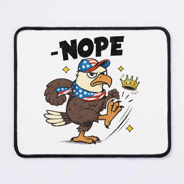 Item preview, No Kings in America march 28 2026 eagle designed and sold by MackenzieBin.