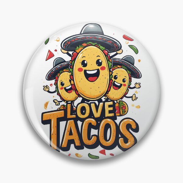 Item preview, Love Tacos in Sombreros designed and sold by owi-art.