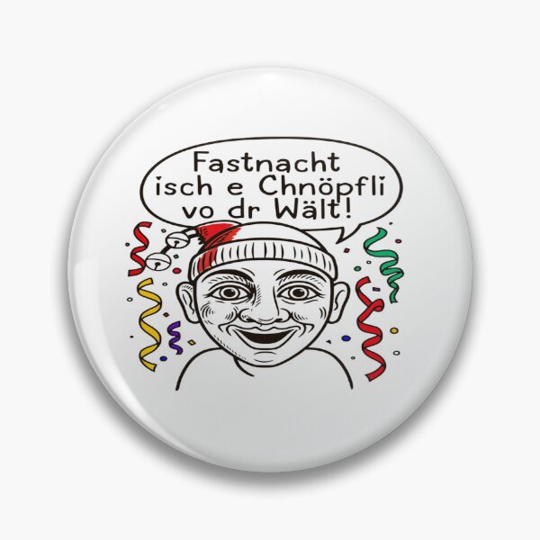 Item preview, Fastnacht isch e Chnöpfli vo dr Wäut T-Shirt | Basel Fasnacht Swiss German Shirt | Funny Fasnacht Quote Tee | Switzerland Carnival Design designed and sold by Sushikidsntoddlers.