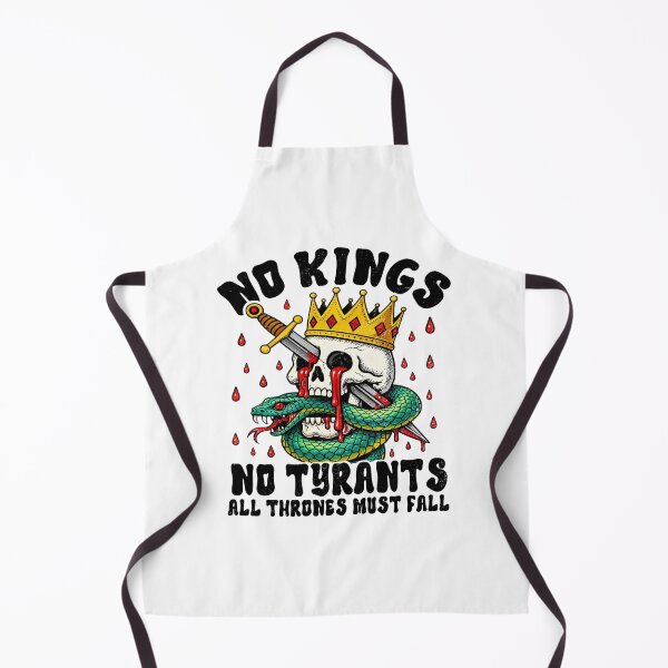 Item preview, No Kings in America march 28 2026 skull designed and sold by MackenzieBin.