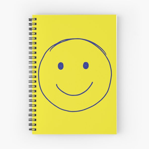 Item preview, 90s Notebook Smiley Face Doodle designed and sold by crazygoose30.