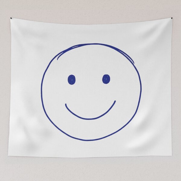 Item preview, 90s Notebook Smiley Face Doodle designed and sold by crazygoose30.