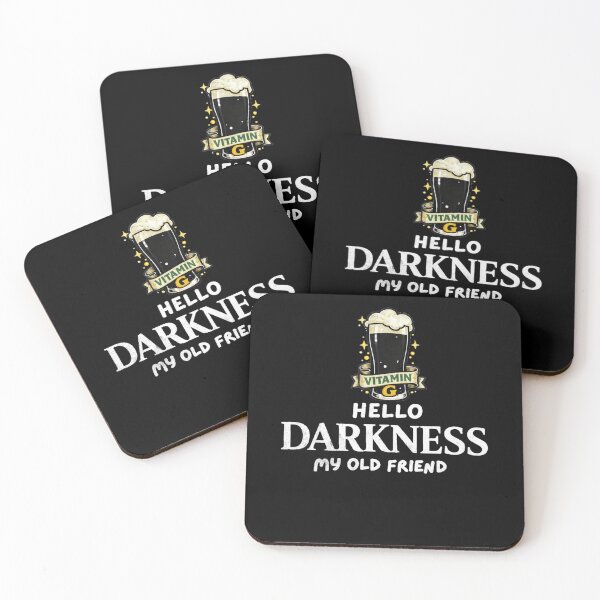 Item preview, Hello Darkness My Old Friend Vitamin G Funny Quote designed and sold by IdealDo.