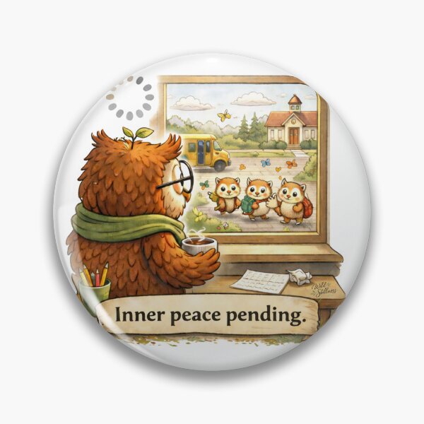 Item preview, Inner Peace Pending designed and sold by WildStillness.