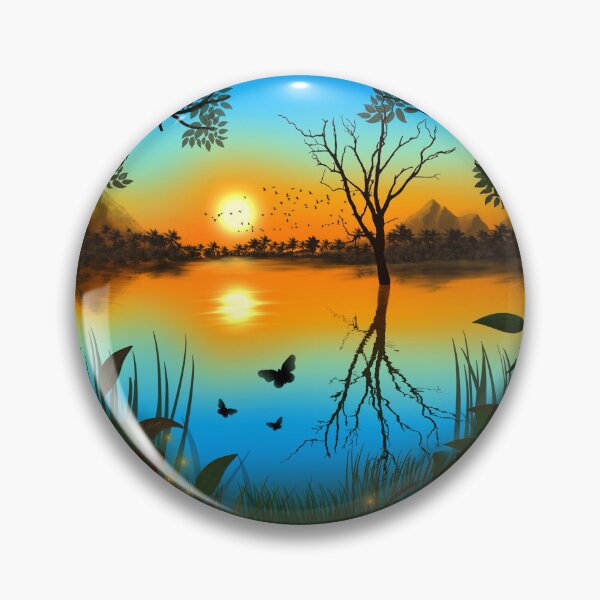 Item preview, Butterflies Sunset designed and sold by alleia.