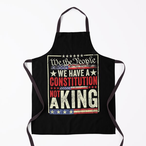 Item preview, No Kings in America We Have A Constitution Not A King designed and sold by MackenzieBin.