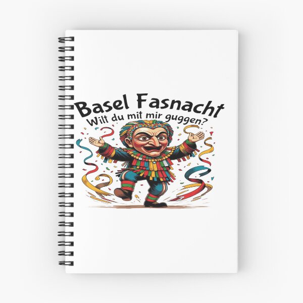 Item preview, Basel Fasnacht Guggen Carnival Mask T-Shirt – Swiss Carnival Festival Design – “Wilt du mit mir guggen?” Funny Fasnacht Costume Art designed and sold by Sushikidsntod.