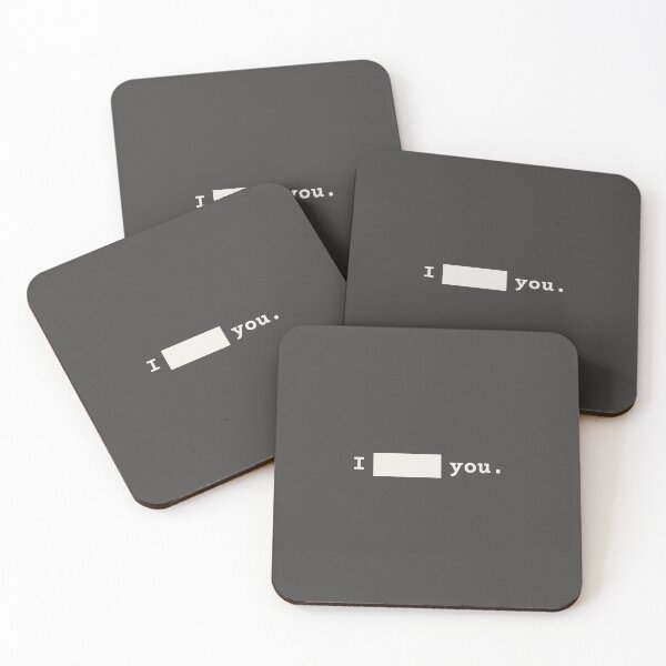 Item preview, I Redacted You Minimal Typography designed and sold by trepiu.