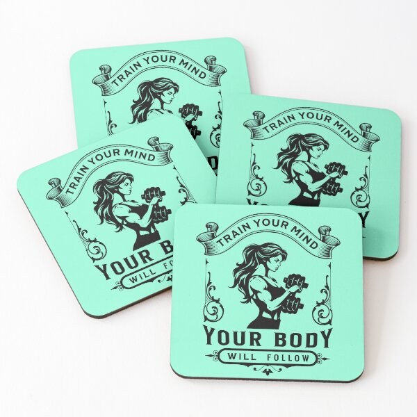 Item preview, Train Your Mind Your Body Will Follow - Vintage Fitness Aesthetic designed and sold by Abaseen.