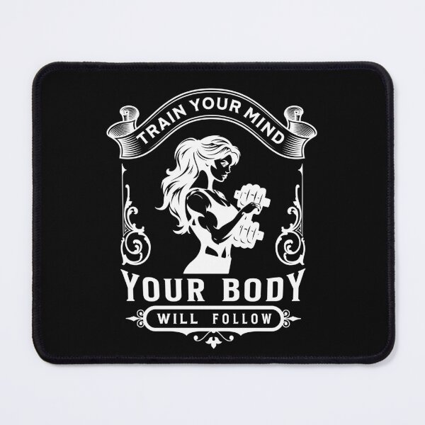 Item preview, Train Your Mind Your Body Will Follow - Vintage Fitness Aesthetic designed and sold by Abaseen.