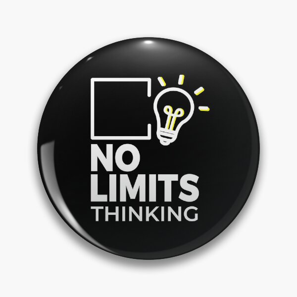 Item preview, No Limits Thinking – Creative Mindset Design t shirt designed and sold by TomoMadeIt.