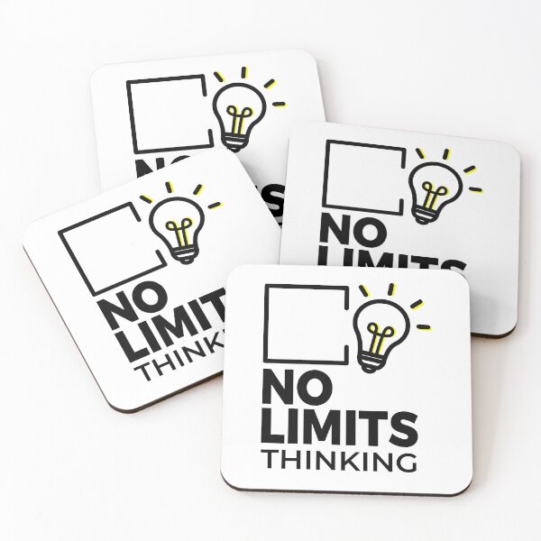 Item preview, No Limits Thinking – Creative Mindset Design t shirt designed and sold by TomoMadeIt.