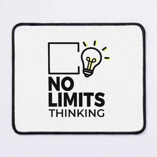 Item preview, No Limits Thinking – Creative Mindset Design t shirt designed and sold by TomoMadeIt.