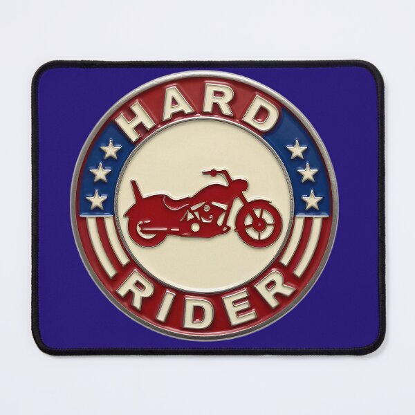 Item preview, Vintage Hard Rider American Biker Emblem designed and sold by BoralisSynth.