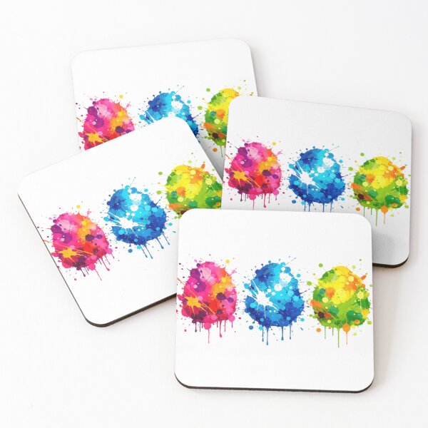 Item preview, Love in Colors – Modern Easter T-shirt with abstract colored eggs designed and sold by CoolContent Factory.
