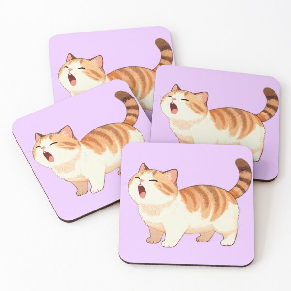 Item preview, A little cat is meowing because it's hungry! designed and sold by Alan-David.