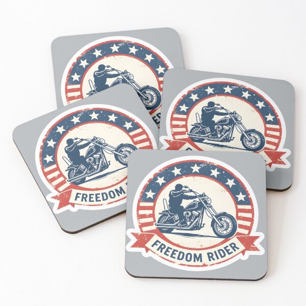 Item preview, Vintage Freedom Rider American Biker Chopper designed and sold by BoralisSynth.