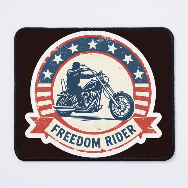 Item preview, Vintage Freedom Rider American Biker Chopper designed and sold by BoralisSynth.