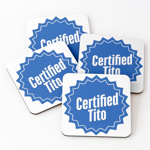 Item preview, Certified Tito (Blue) designed and sold by bonjing16.