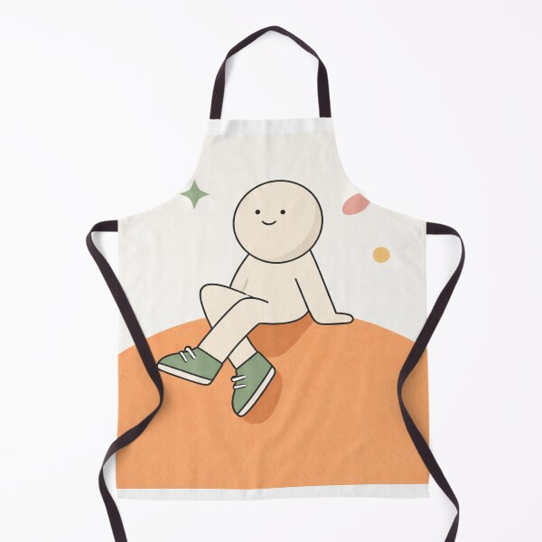 Item preview, Simple Relaxed Character Minimal Illustration designed and sold by the-dovlat.