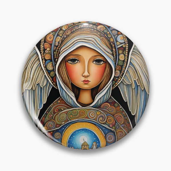 Item preview, Angel with wings wearing a hoodie at the Nativity designed and sold by Colin Bentham.