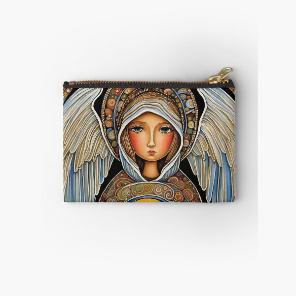 Item preview, Angel with wings wearing a hoodie at the Nativity designed and sold by Colin Bentham.