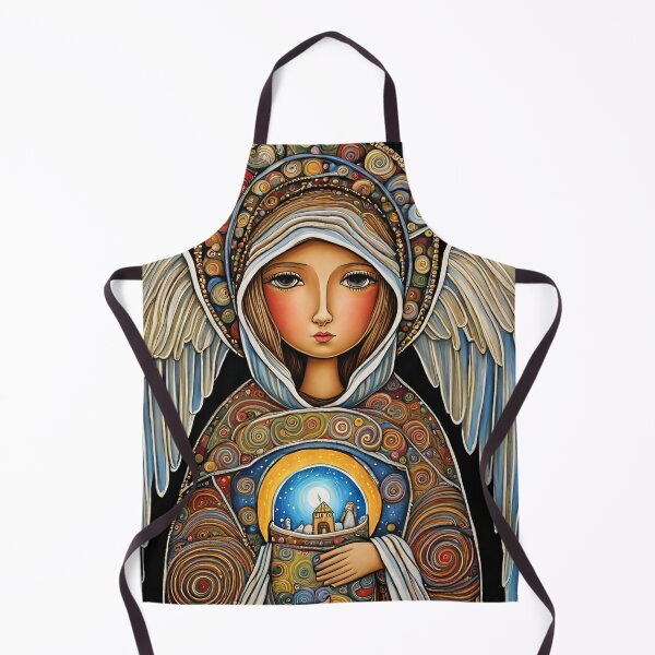Item preview, Angel with wings wearing a hoodie at the Nativity designed and sold by Colin Bentham.
