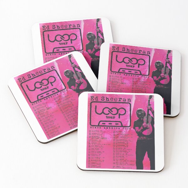 Item preview, ed sheeran - loop tour 2026 north america designed and sold by colhineh.