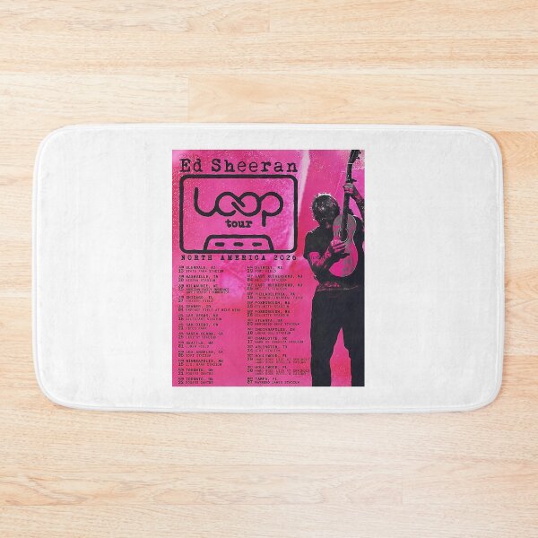 Item preview, ed sheeran - loop tour 2026 north america designed and sold by colhineh.