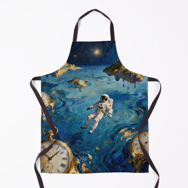 Item preview, The Lone Astronaut #04 - Spacetime designed and sold by nocturnAIArt.